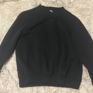 Black crew neck
